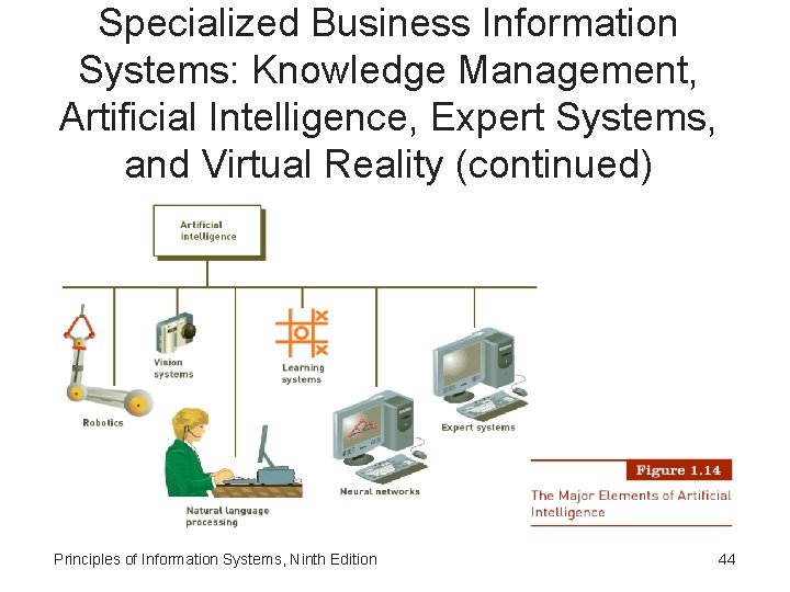Specialized Business Information Systems: Knowledge Management, Artificial Intelligence, Expert Systems, and Virtual Reality (continued)