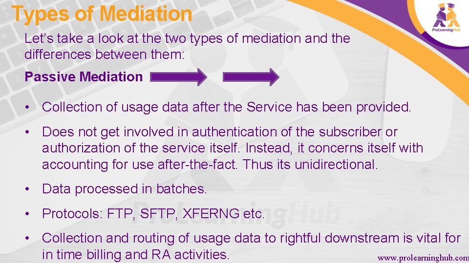 Types of Mediation Let’s take a look at the two types of mediation and