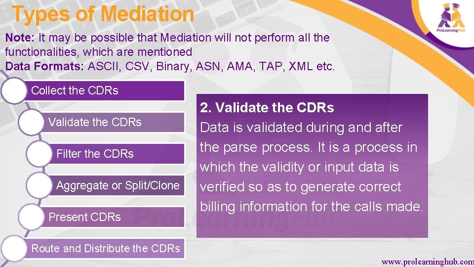 Types of Mediation Note: It may be possible that Mediation will not perform all