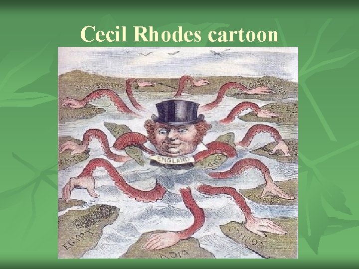 Cecil Rhodes cartoon 
