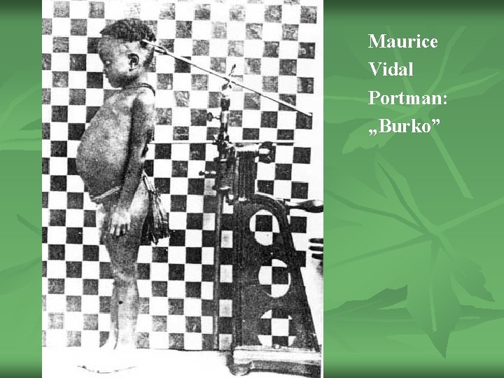 Maurice Vidal Portman: „Burko” 