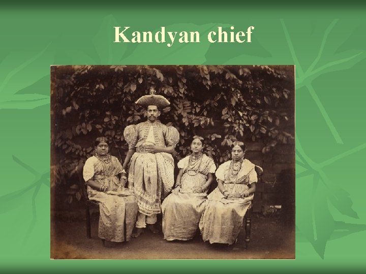 Kandyan chief 