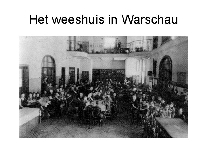 Het weeshuis in Warschau 