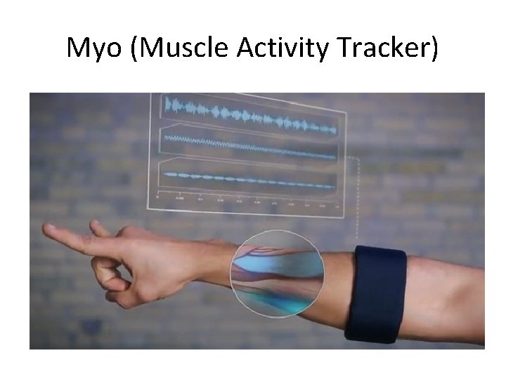 Myo (Muscle Activity Tracker) 