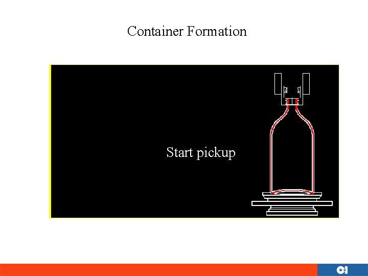 Container Formation Parison transfer to mold Compressed Start pickup air applied Mold closes 