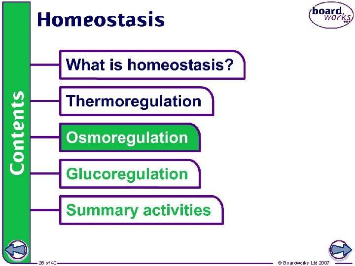 26 of 40 © Boardworks Ltd 2007 