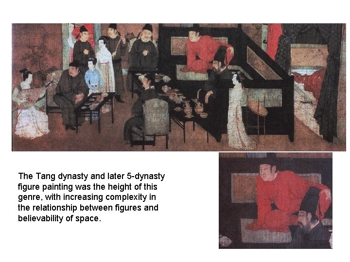 The Tang dynasty and later 5 -dynasty figure painting was the height of this