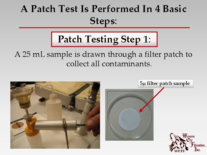 A Patch Test Is Performed In 4 Basic Steps: Patch Testing Step 1: A