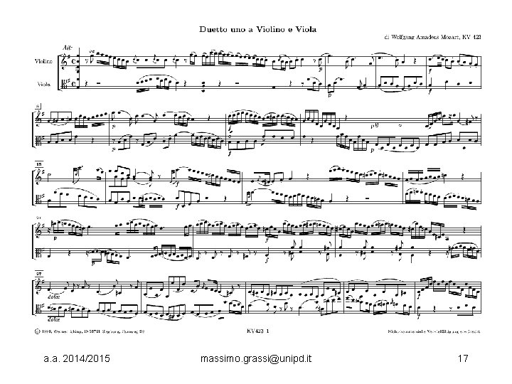 a. a. 2014/2015 massimo. grassi@unipd. it 17 