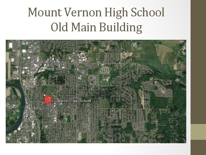 Mount Vernon High School Old Main Building 