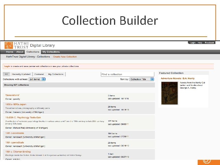 Collection Builder 