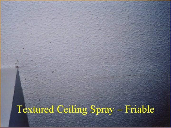 Textured Ceiling Spray – Friable 