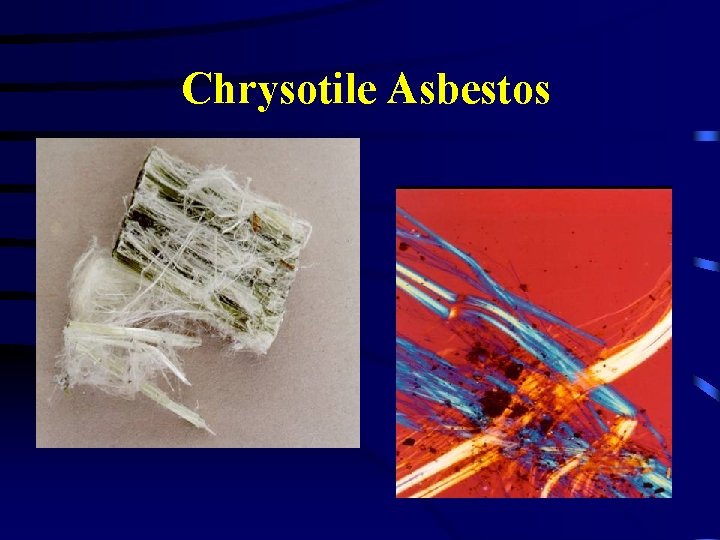 Chrysotile Asbestos 