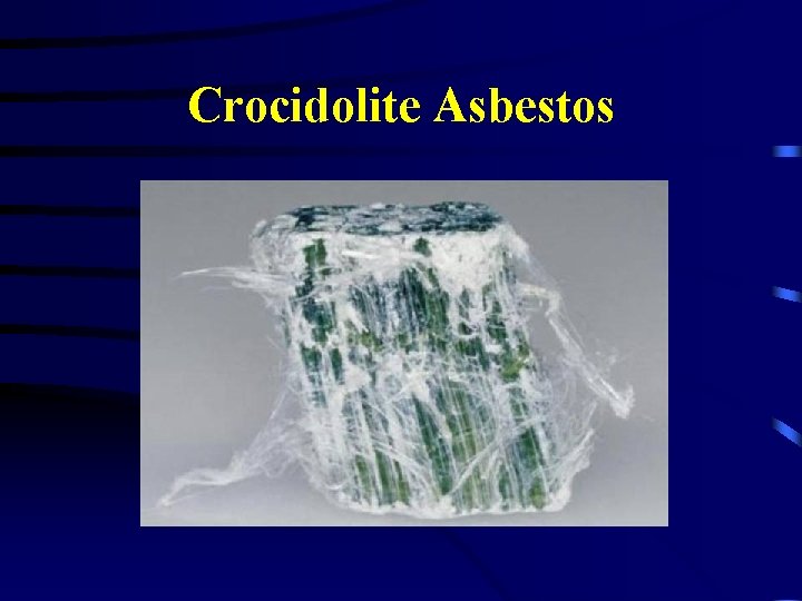 Crocidolite Asbestos 