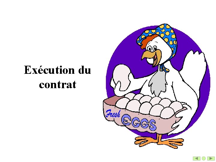 Exécution du contrat 