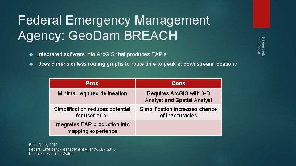  Integrated software into Arc. GIS that produces EAP’s Uses dimensionless routing graphs to