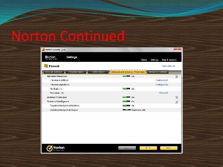 Norton Continued 