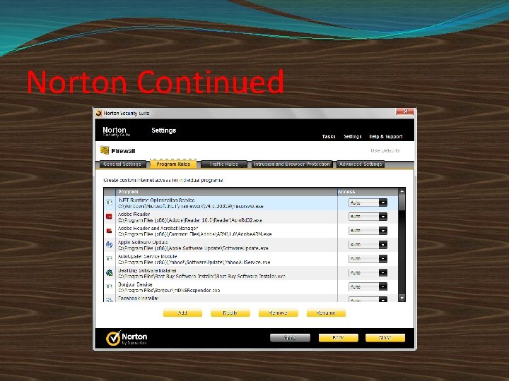 Norton Continued 