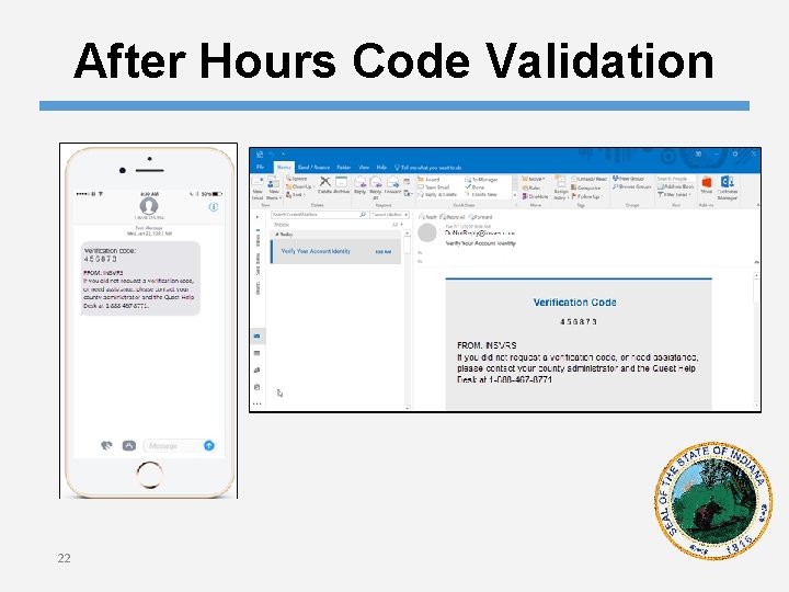 After Hours Code Validation 22 