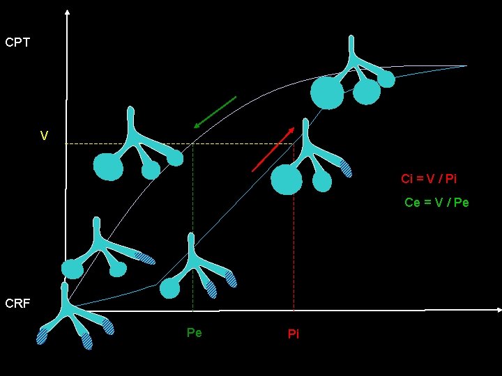 CPT V Ci = V / Pi Ce = V / Pe CRF Pe