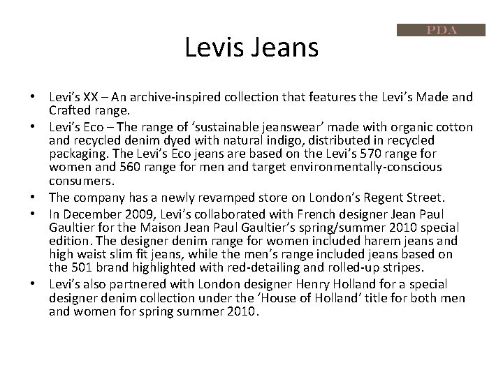 Levis Jeans • Levi’s XX – An archive-inspired collection that features the Levi’s Made