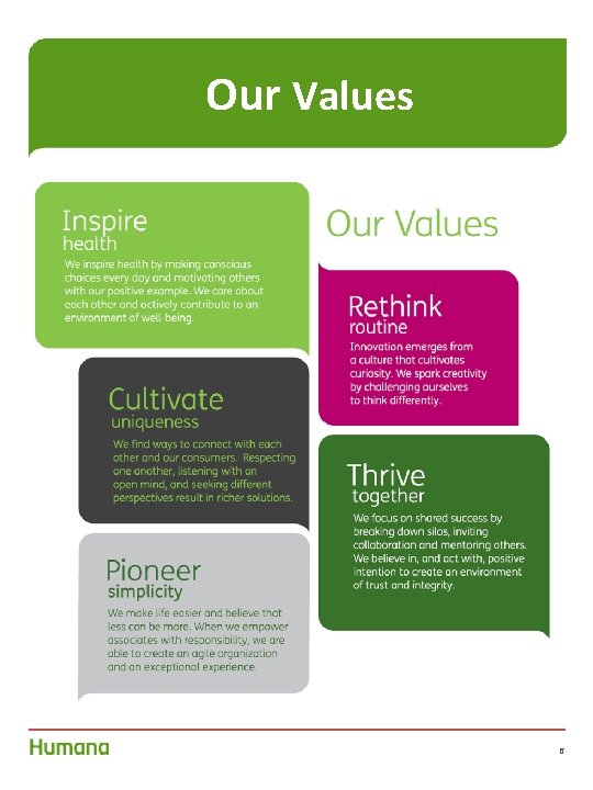 Our Values 6 