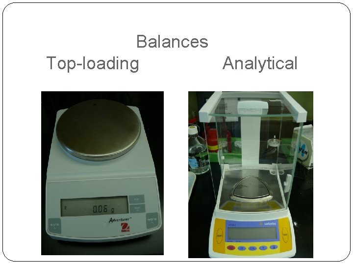 Balances Top-loading Analytical 