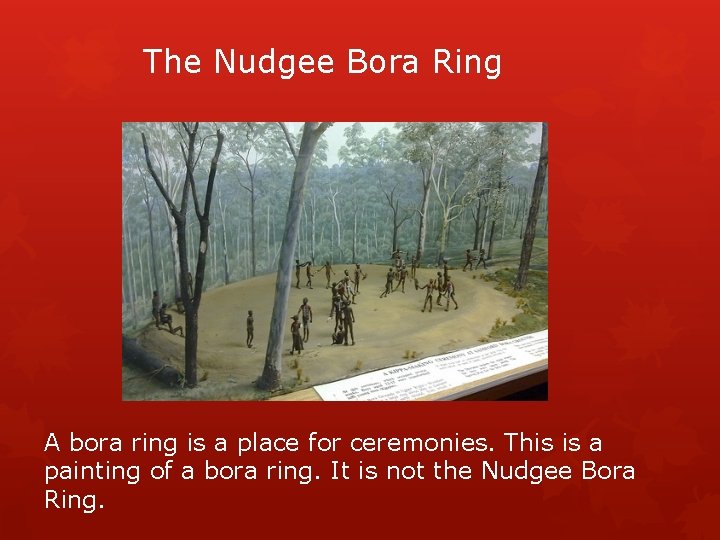 The Aboriginal Flag The symbolic meaning of the