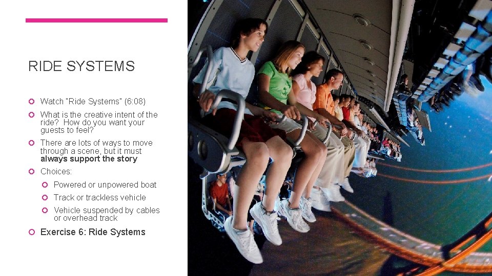 RIDE SYSTEMS Watch “Ride Systems” (6: 08) What is the creative intent of the