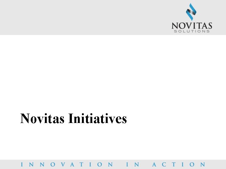 Novitas Initiatives 