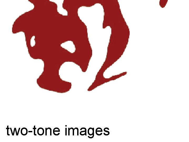 two-tone images 
