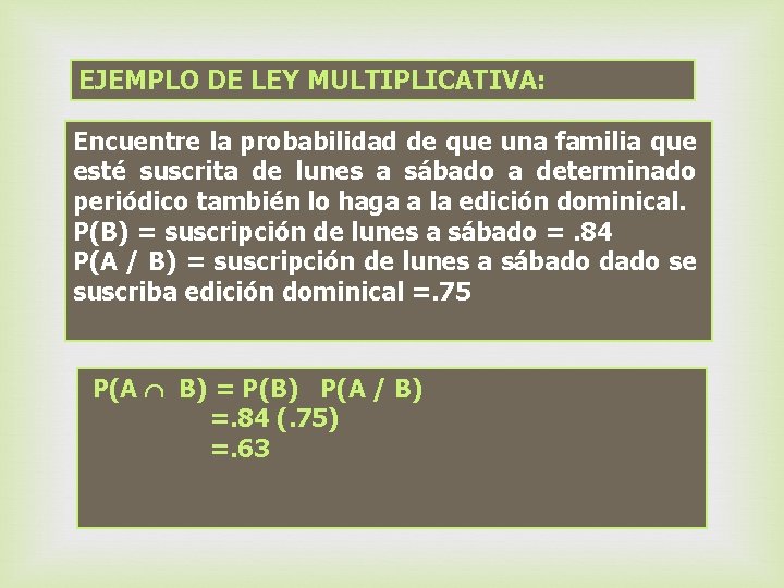 PROBABILIDAD Y ESTADSTICA PARA CEA MTRA MA DEL