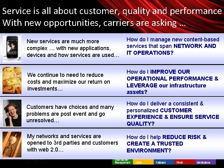 Service is all about customer, quality and performance With new opportunities, carriers are asking