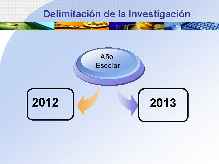 Delimitación de la Investigación Año Escolar 2012 2013 