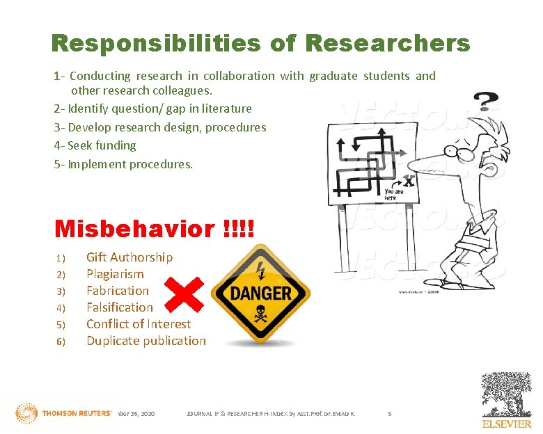 Responsibilities of Researchers 1 - Conducting research in collaboration with graduate students and other