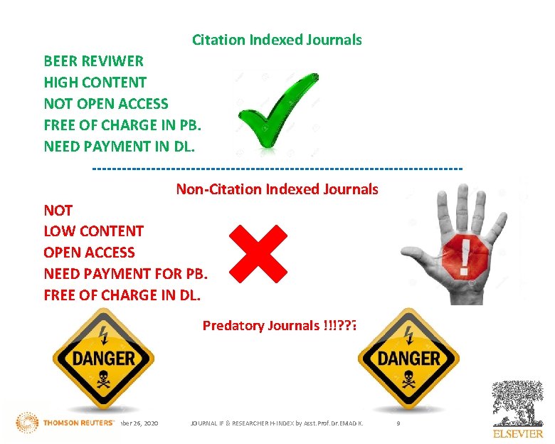 Citation Indexed Journals BEER REVIWER HIGH CONTENT NOT OPEN ACCESS FREE OF CHARGE IN