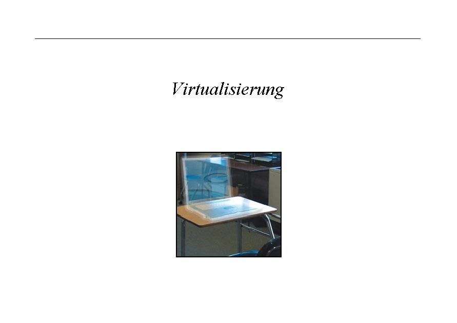 Virtualisierung 