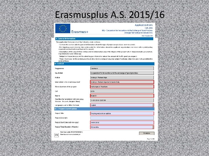 Erasmusplus A. S. 2015/16 