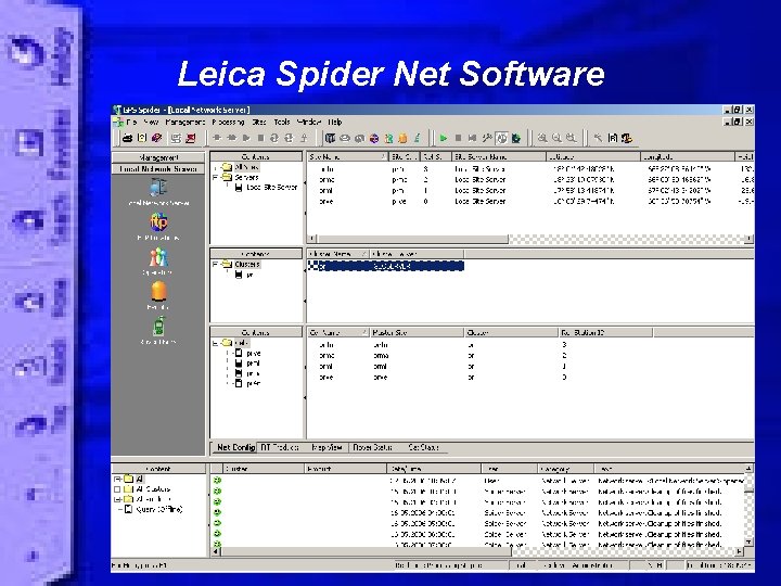 Leica Spider Net Software 