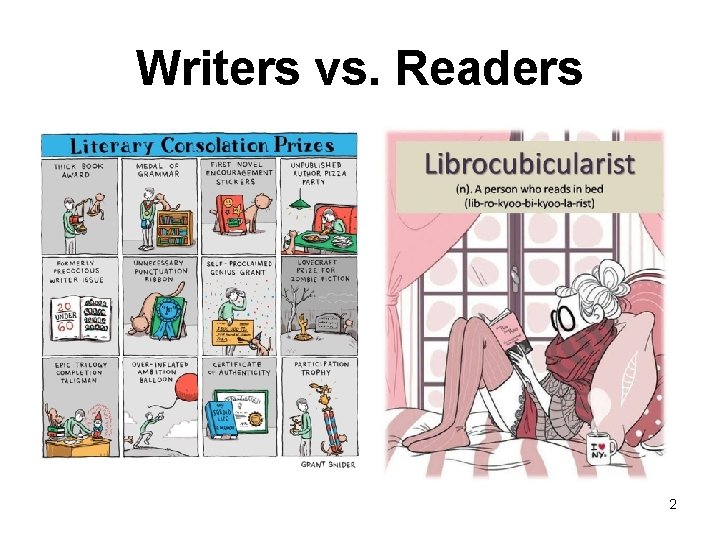 Writers vs. Readers 2 