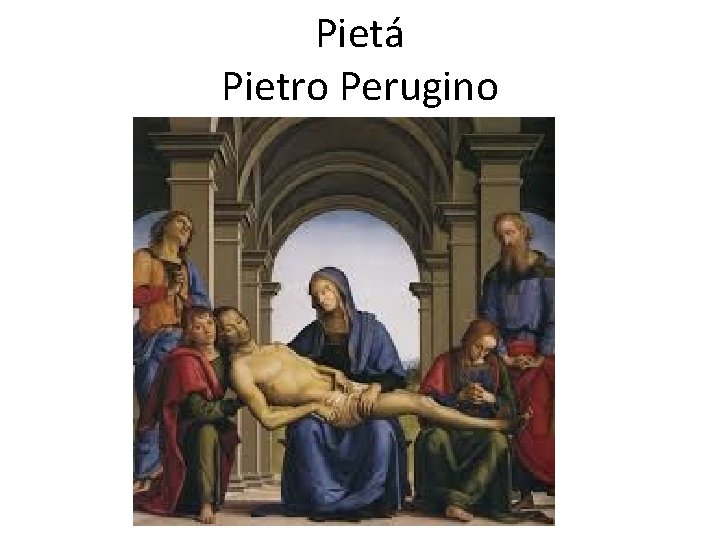 Pietá Pietro Perugino 