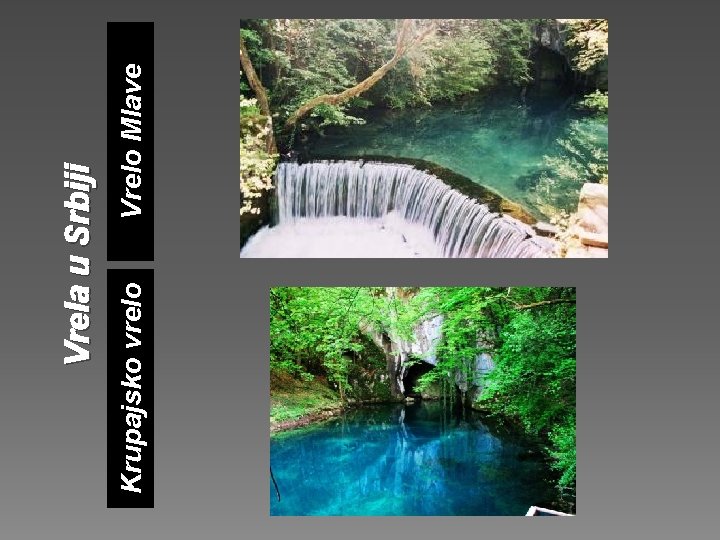 Krupajsko vrelo Vrelo Mlave Vrela u Srbiji 