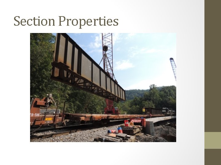 Section Properties 