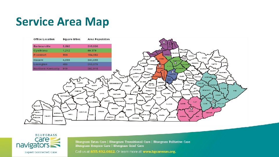 Service Area Map 