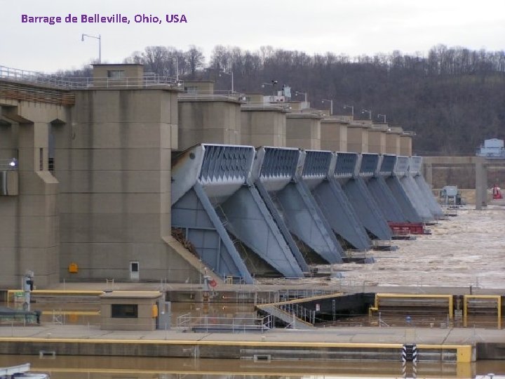 Barrage de Belleville, Ohio, USA 