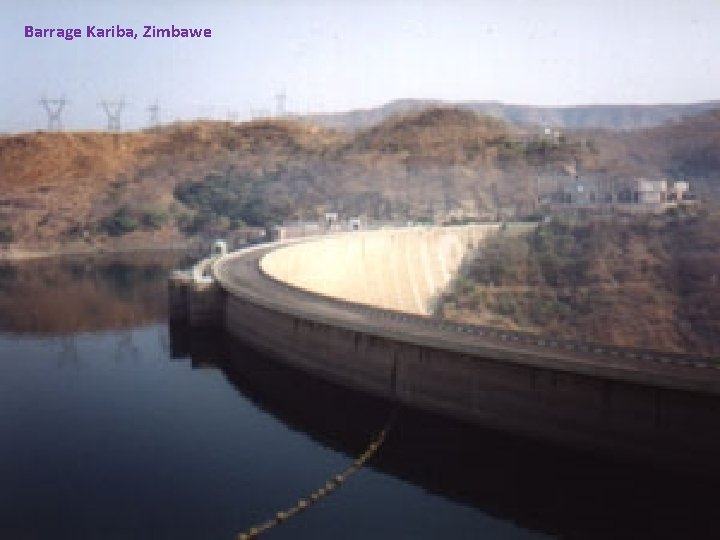 Barrage Kariba, Zimbawe 