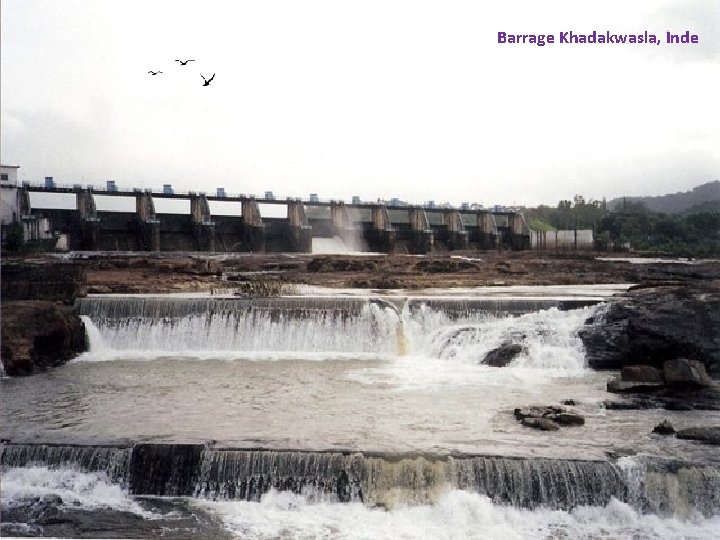 Barrage Khadakwasla, Inde 