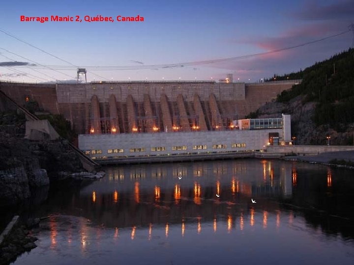 Barrage Manic 2, Québec, Canada 