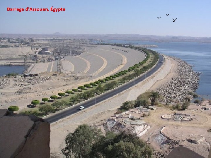 Barrage d'Assouan, Égypte 