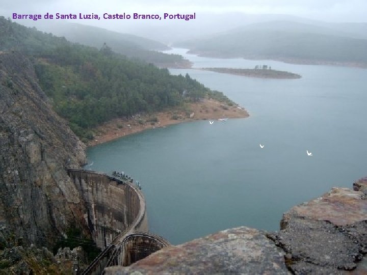 Barrage de Santa Luzia, Castelo Branco, Portugal 